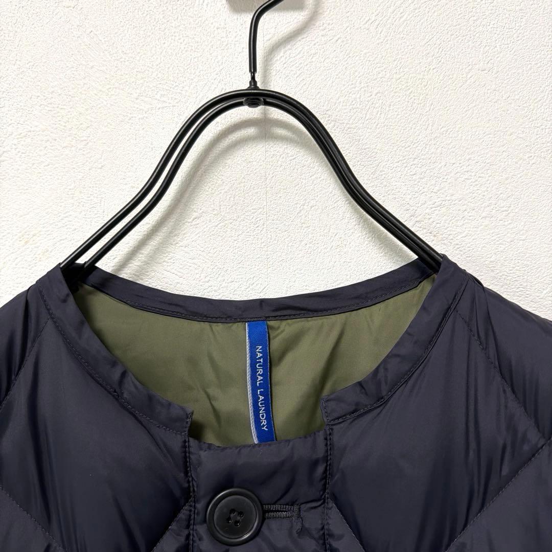 NATURAL LAUNDRY キルティングダウンコート