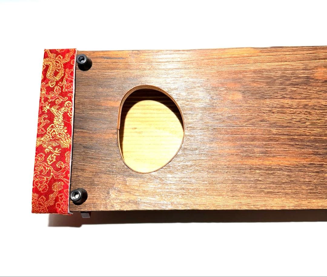 【美品】文明箏 ひばり 琴 短箏