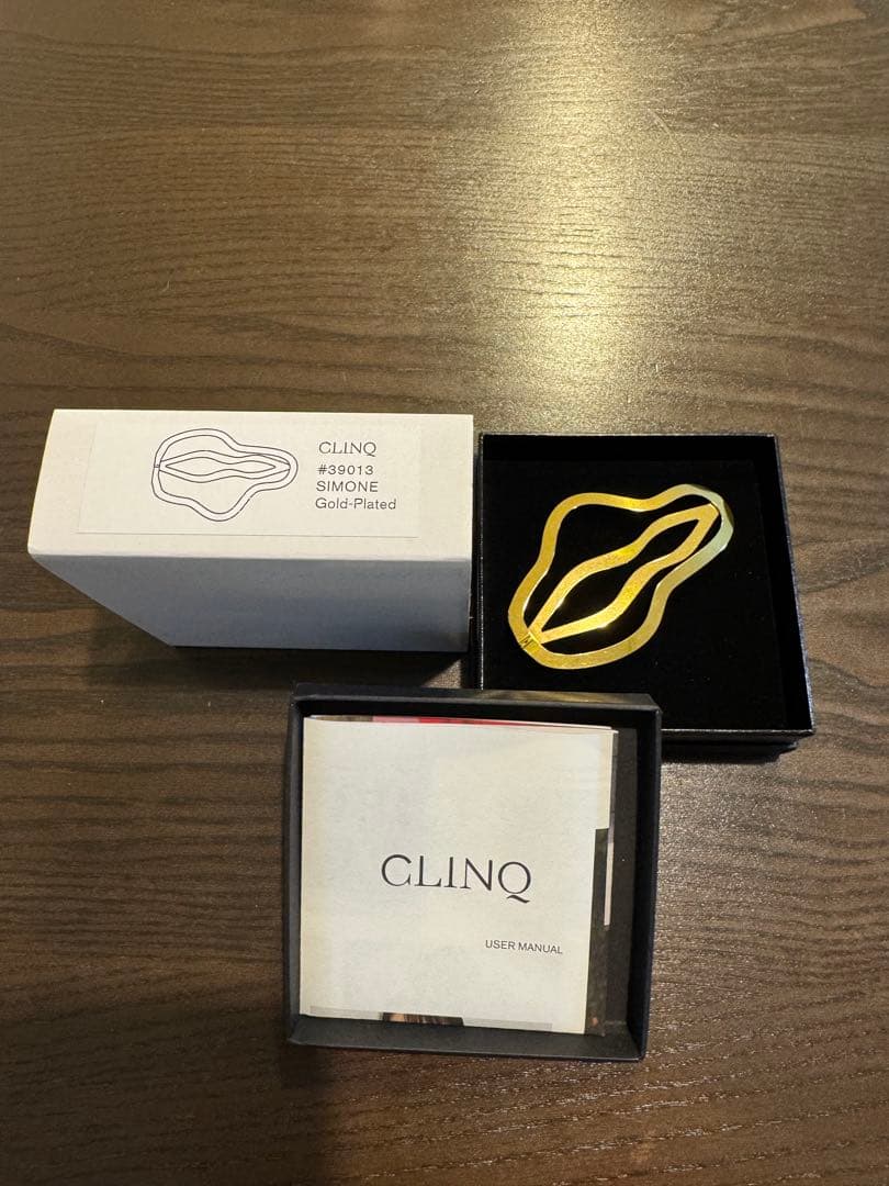 CLINQ ヘアクリップ SIMONE GOLD