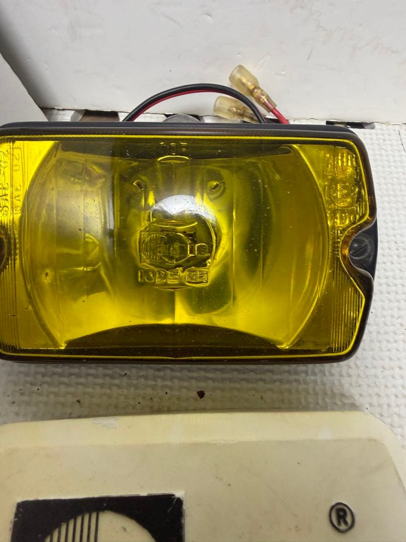 希少/カバー付当時物CIBIEフォグランプIODE35 シビエドライビングランプ