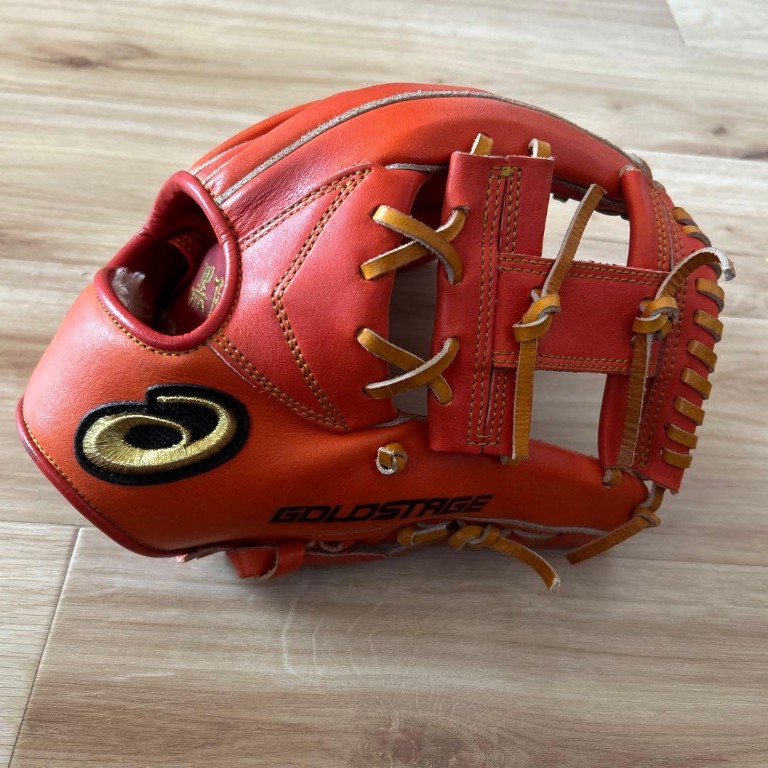 新*久様 アシックス　ゴールドステージ  ROAD 軟式グローブ 内野