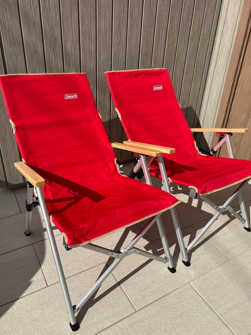 コールマン　レイチェア　オリーブ2脚セット