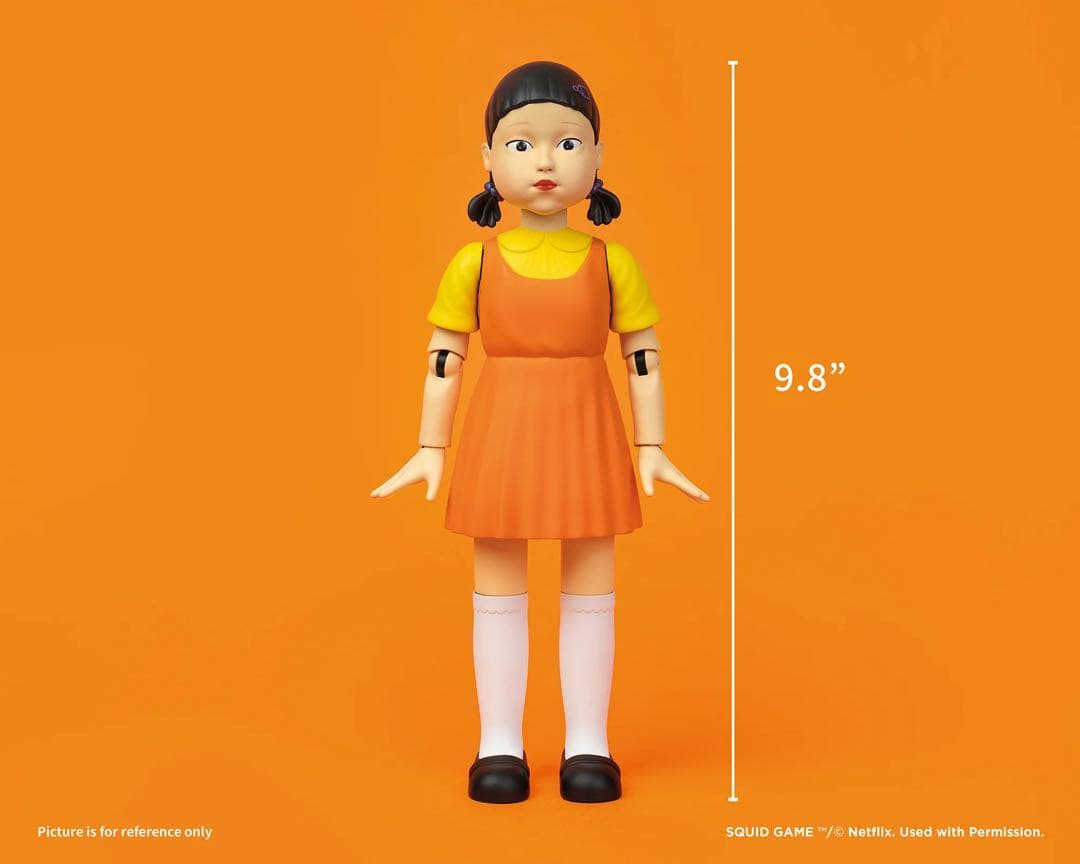 Netflix イカゲーム 公式 ヨンヒ フィギュア 正規品 - メルカリ