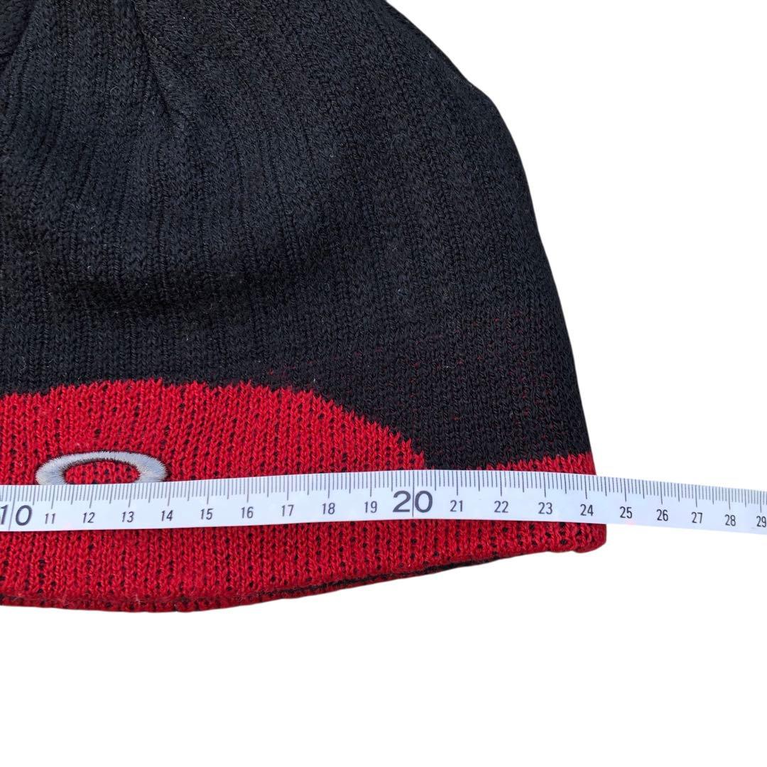 【90's】OAKLEY オークリー ビーニー ニット帽 vintage 赤タグ
