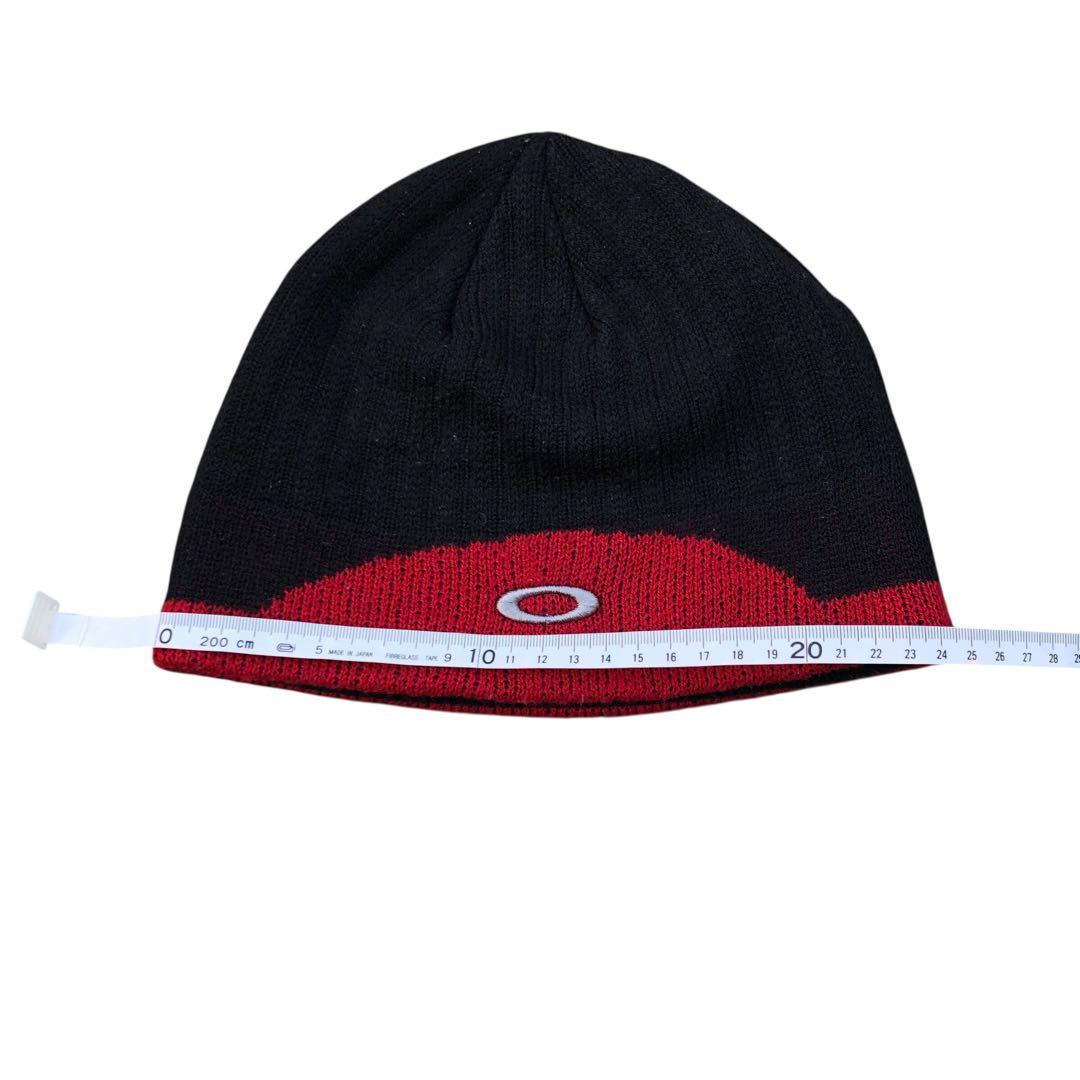 【90's】OAKLEY オークリー ビーニー ニット帽 vintage 赤タグ