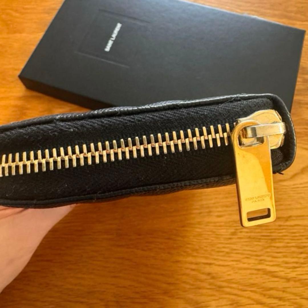 【SAINT LAURENT 】イヴサンローラン フルジップウォレット 長財布