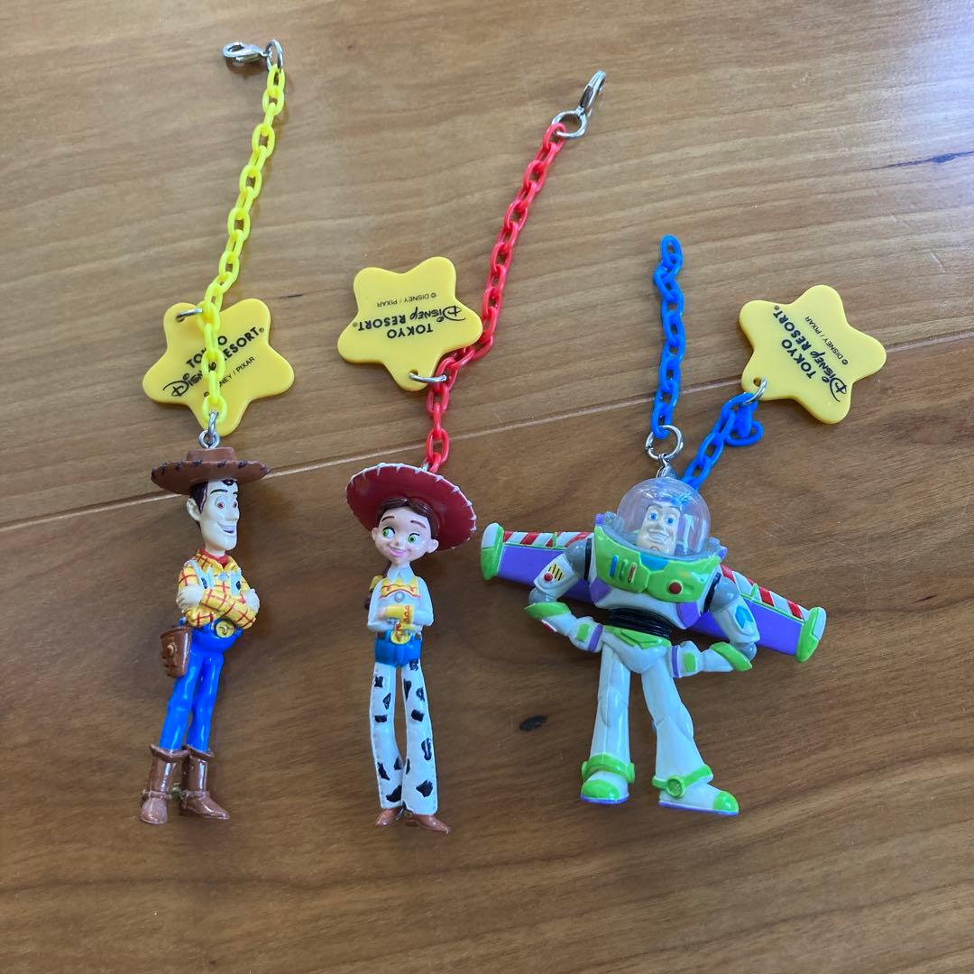 東京ディズニーリゾート限定】トイストーリー キーホルダー3個セット
