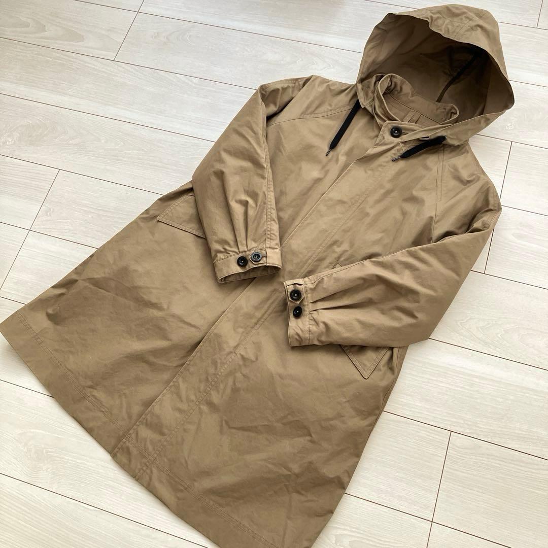 美品 MHL 3way フード ダウン 取外可 モッズ コート ライナー ロング