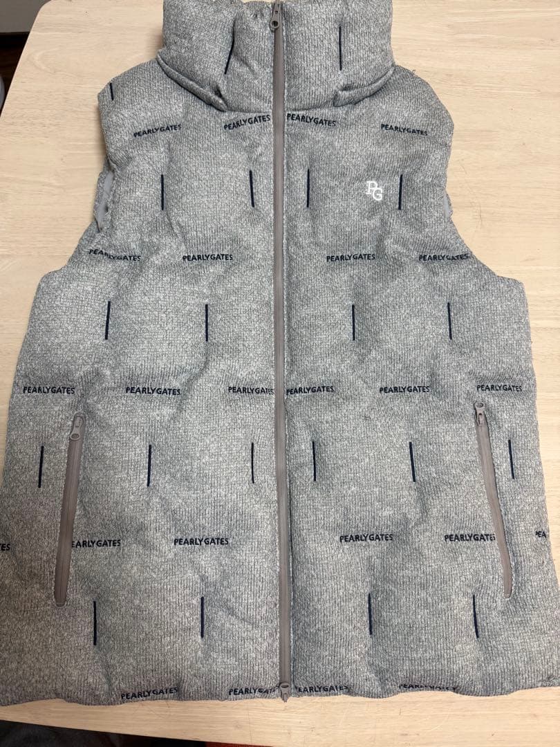 PEARLY GATES クォーターリバー 中綿フルジップフーディベスト