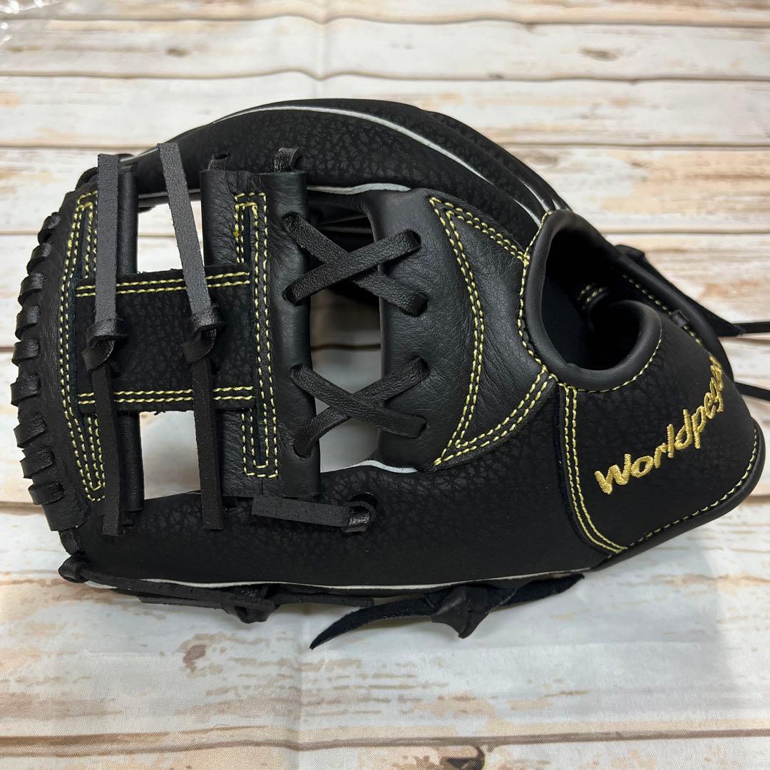 ワールドペガサス　キッズ用　軟式野球用グローブ　黒　左投　新品