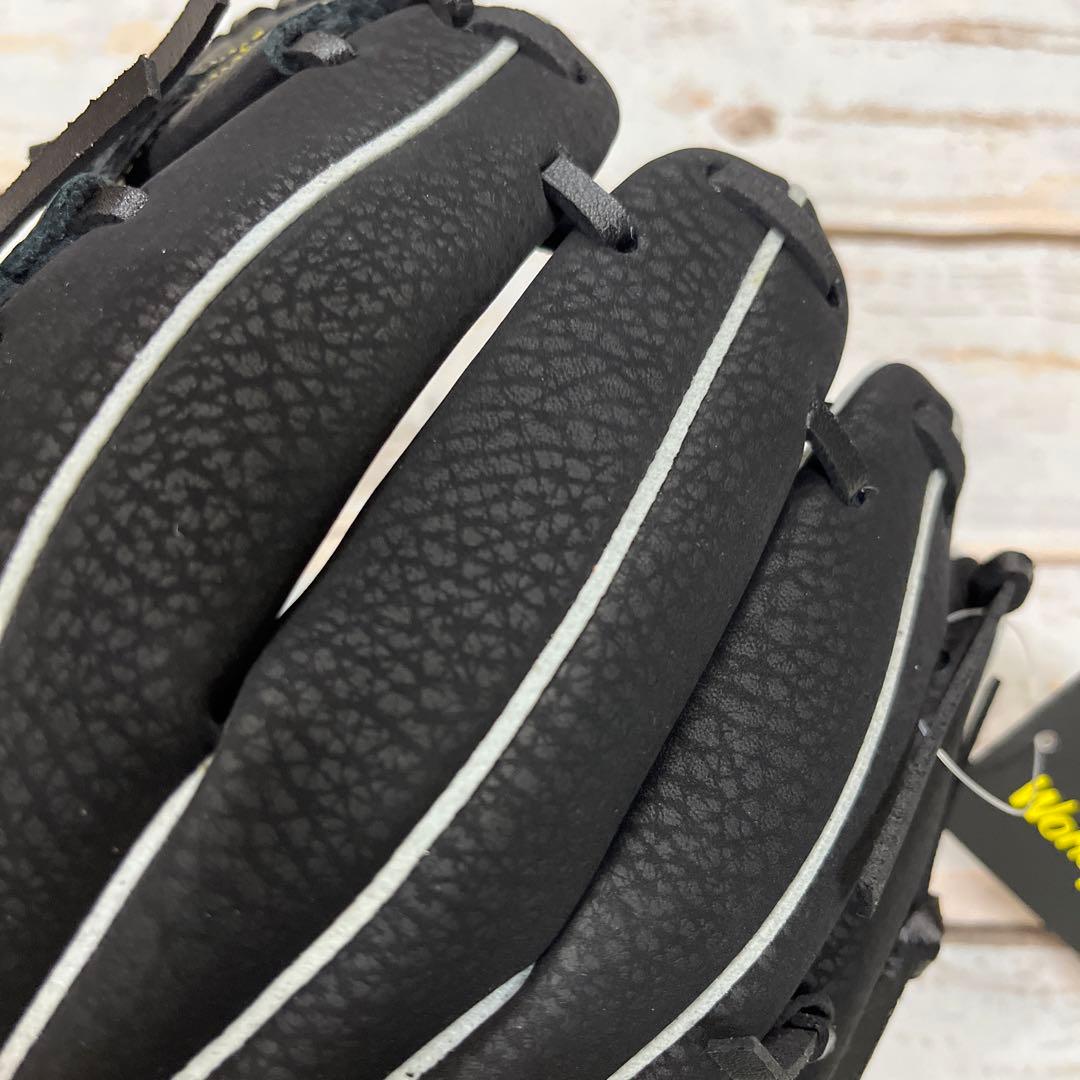 ワールドペガサス　キッズ用　軟式野球用グローブ　黒　左投　新品