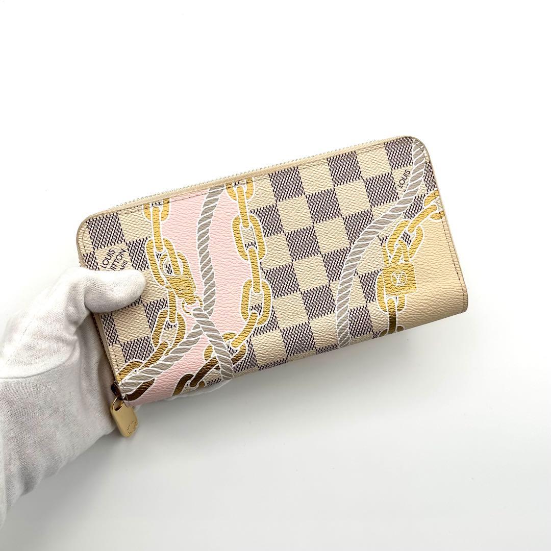 【希少/極美品】ルイヴィトン ダミエ アズール ノーティカル ジッピーウォレット