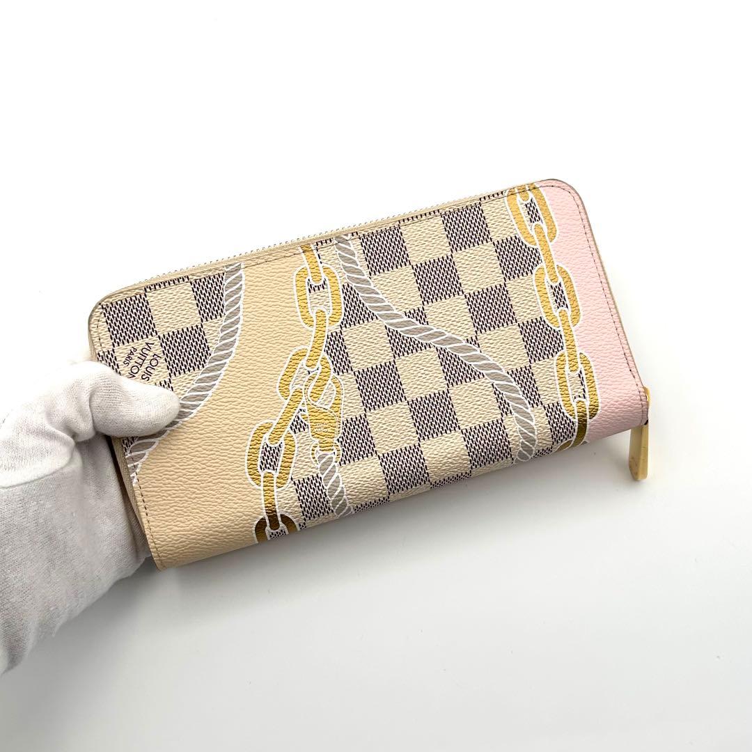 【希少/極美品】ルイヴィトン ダミエ アズール ノーティカル ジッピーウォレット