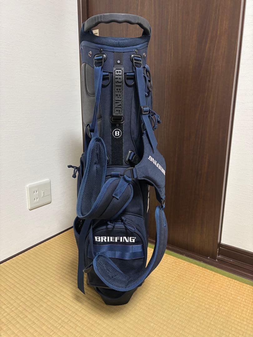 ブリーフィングCR-04 #02 ネイビー キャディバッグ