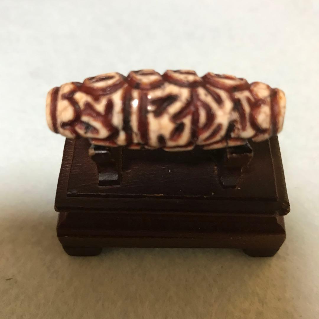 ユ*ー様 超珍品激レア‼︎ 彫刻　六字真言　八眼天珠　最強の魔除け