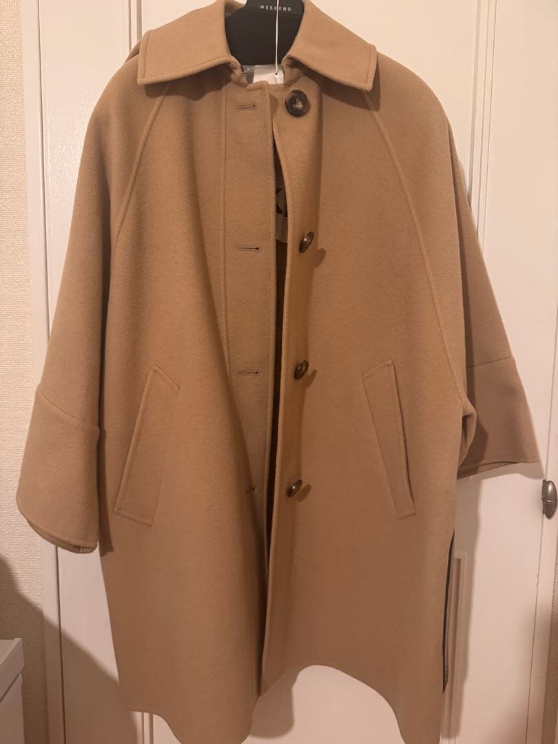 Weekend Max Mara RUFO ウールシングルコート サイズ36の通販はau PAY