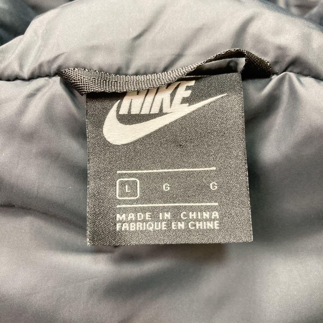 NIKE ナイキ ダウンジャケット ロゴ フード付き L