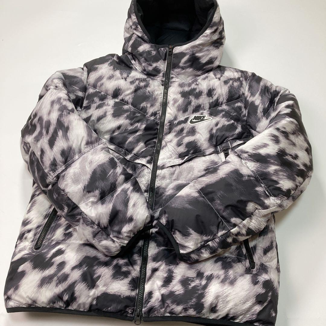 NIKE ナイキ ダウンジャケット ロゴ フード付き L