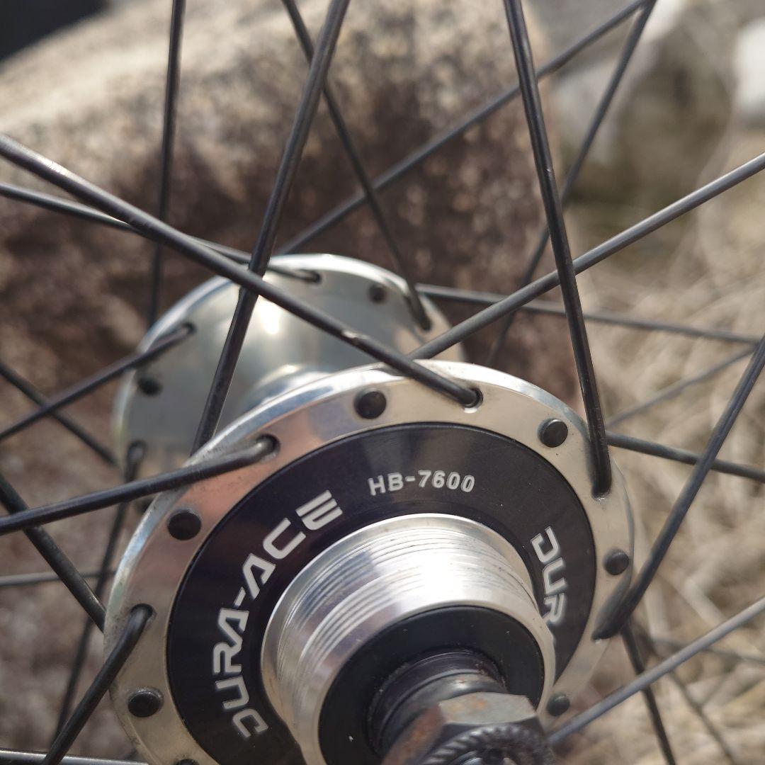 H PLUS SON AT-25 Dura-Ace HB-7600 リアホイール