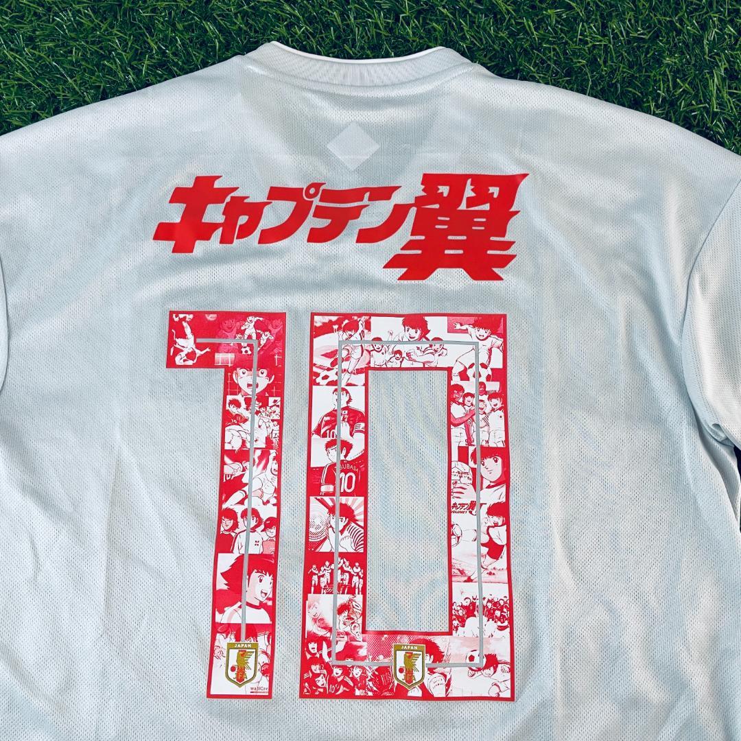新品 日本代表 2018 アウェイ 正規品 ユニフォーム キャプテン翼 2XL