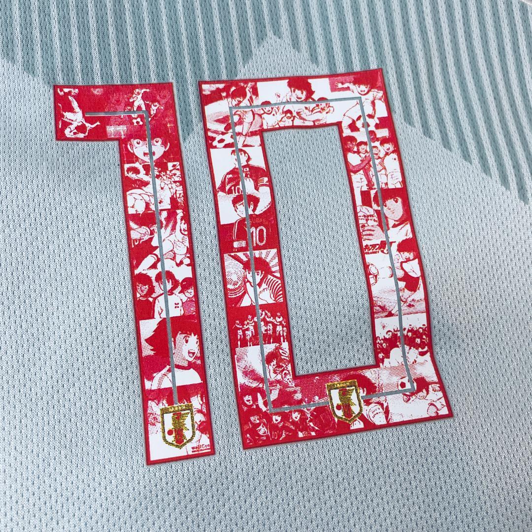 新品 日本代表 2018 アウェイ 正規品 ユニフォーム キャプテン翼 2XL