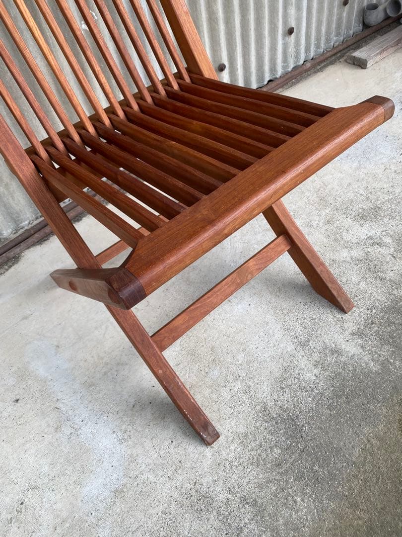 AVA 木製折りたたみチェア　椅子 フォールディングチェア テラスチェア