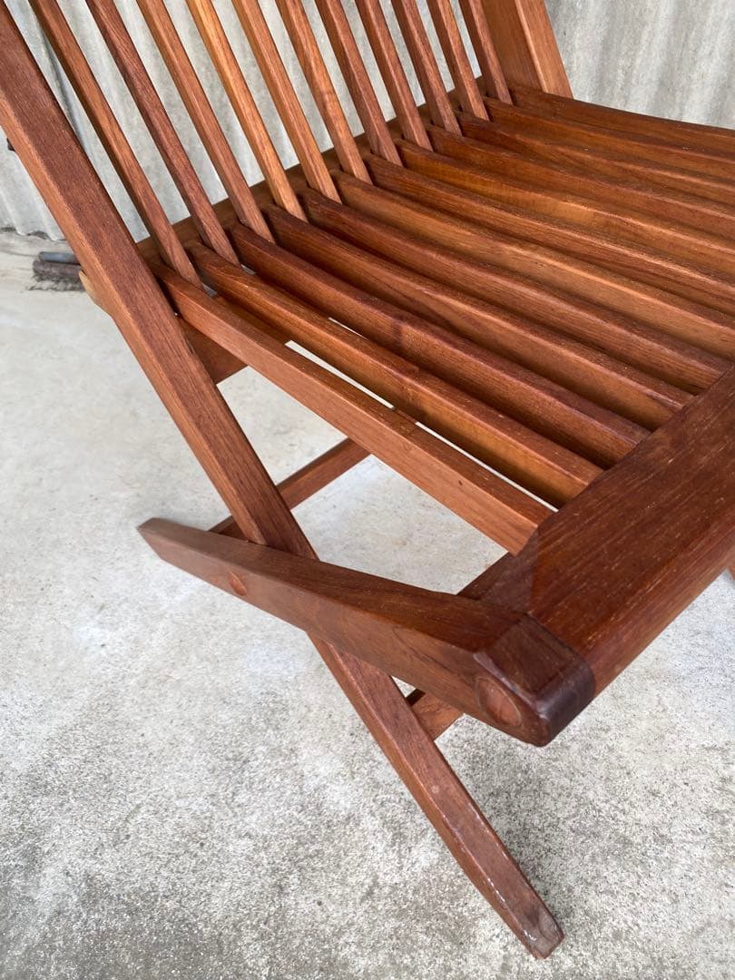 AVA 木製折りたたみチェア　椅子 フォールディングチェア テラスチェア