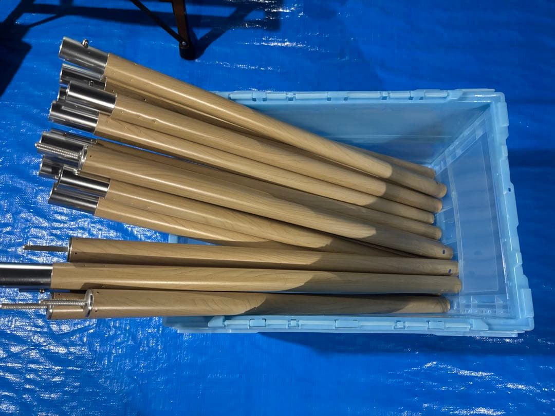 パパ様　スモア アルミポール　4セット