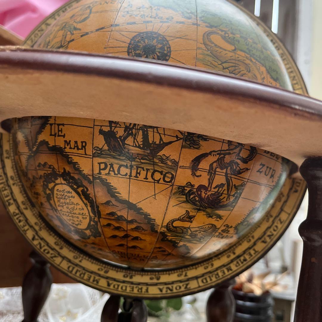 ITALY イタリアヴィンテージ 黄道十二宮の地球儀 - メルカリ