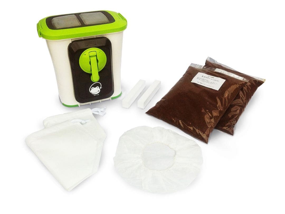 生ごみ処理機 SKS-101型 ホワイト・グリーン