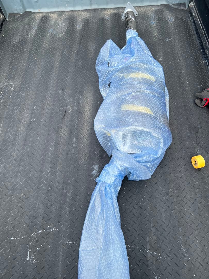 ダイハツ　ハイゼット用　車検対応　大栄テクノ 触媒一体型マフラー　ガスレボ付き