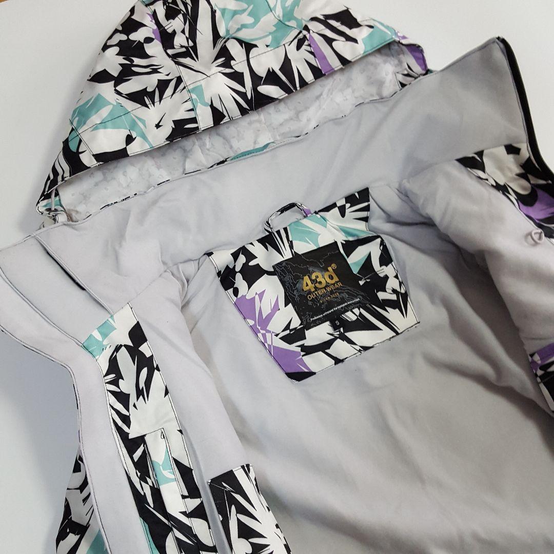 極美品　43DEGREES　レディース　スノーウェア　上下セット　スキースノボー