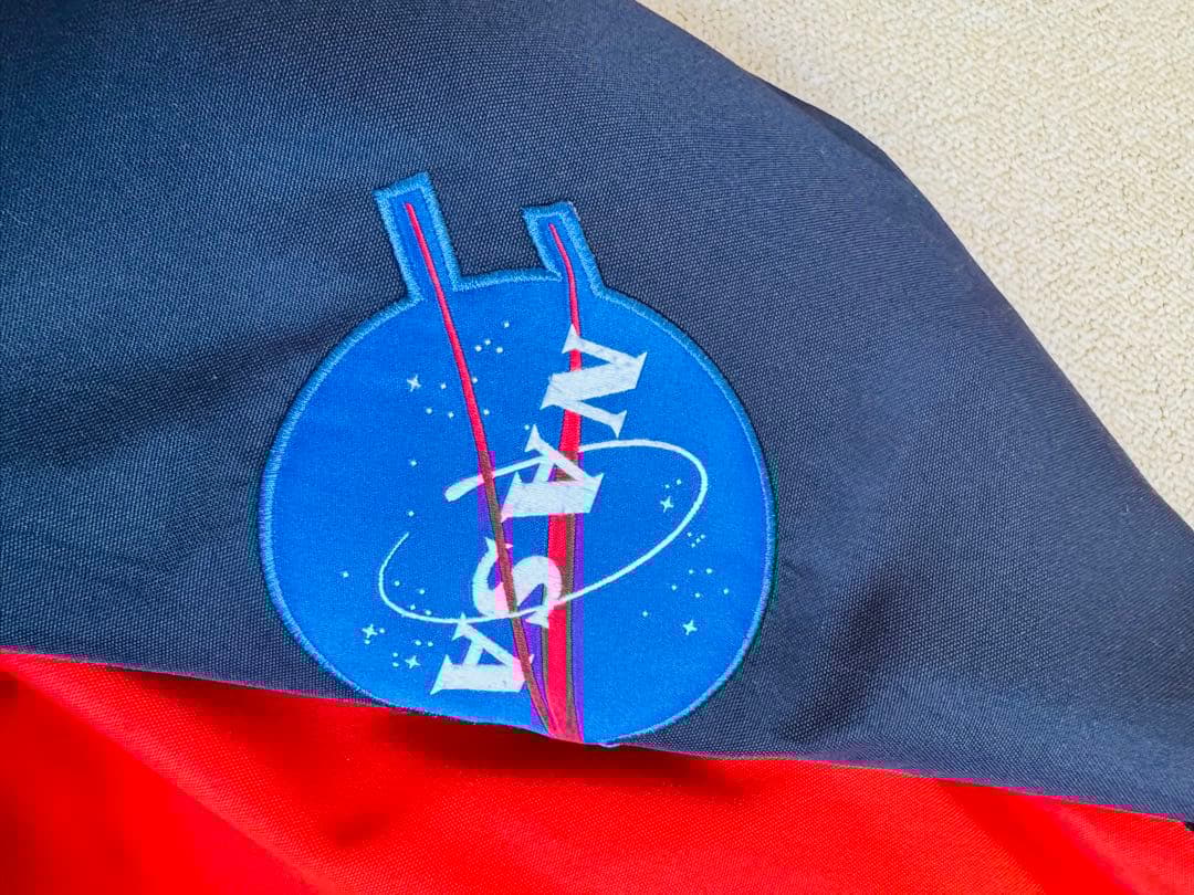 686 NASA スノーボードジャケット 赤黒