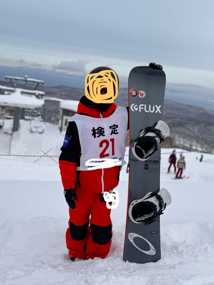 686 NASA スノーボードジャケット 赤黒