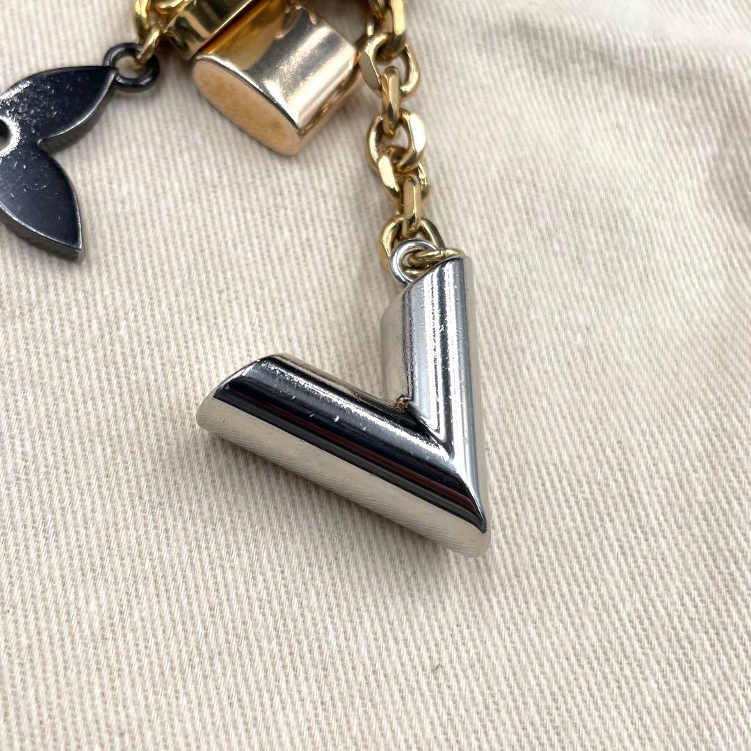 鑑定済・美品★ルイヴィトン　カレイドV バッグチャーム　M67377　箱・保存袋