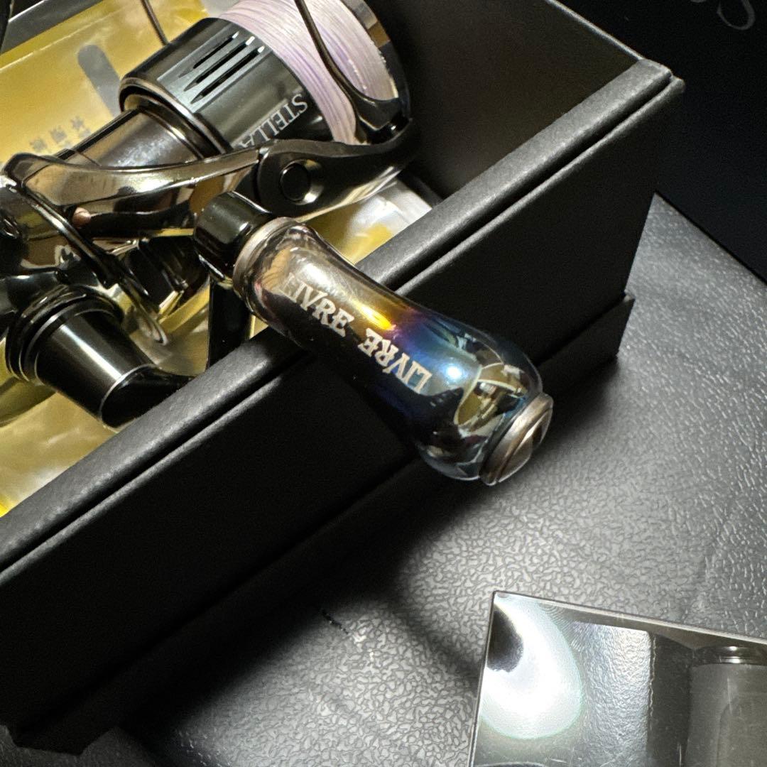 シマノ　22ステラ2500S リブレハンドルノブ　MTCWリールスタンド付き