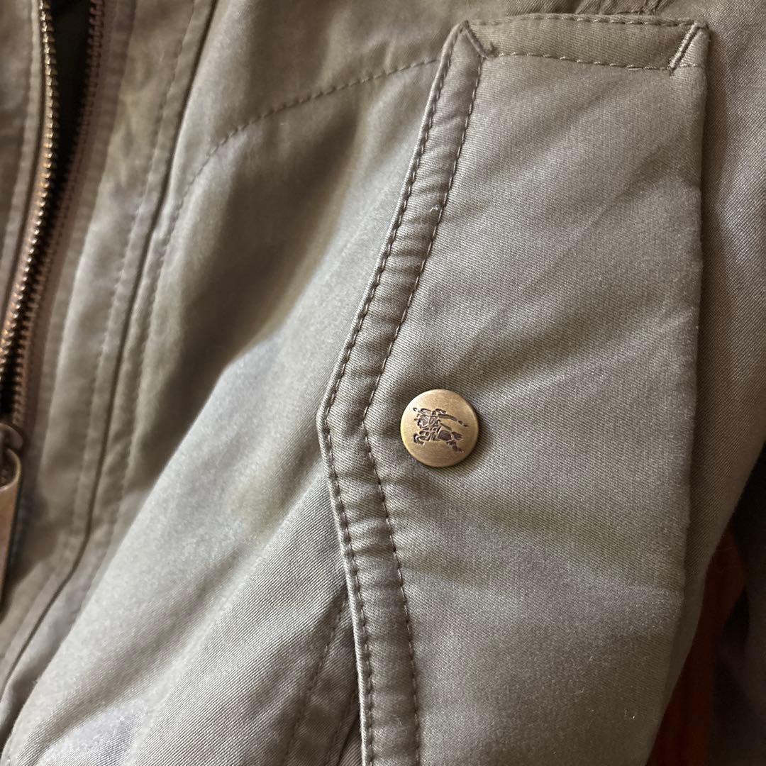 バーバリーブルーレーベル　モッズコート