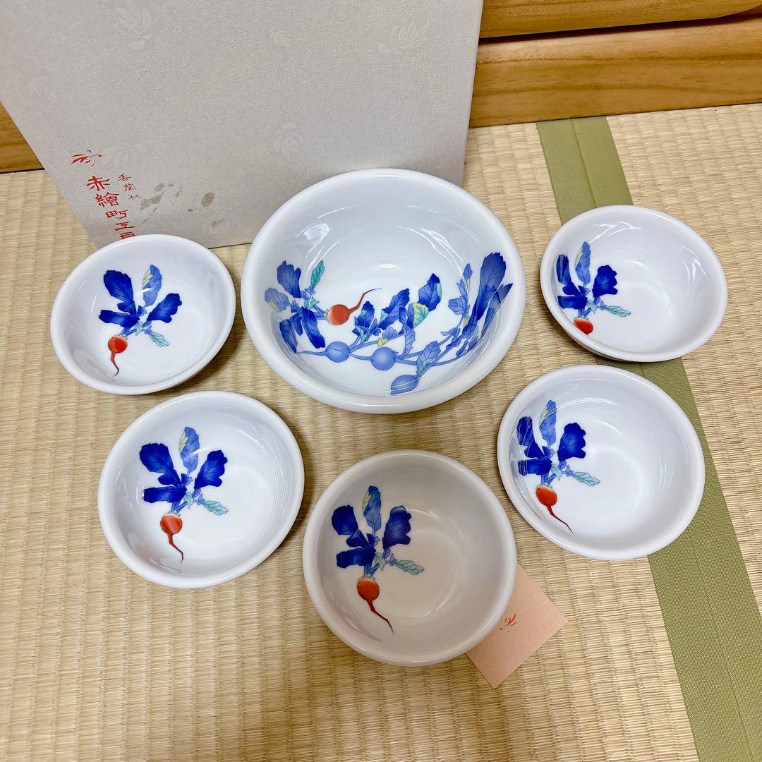 718香蘭社赤檜町工房 かぶら サラダセット パーティーセット 碗セットまとめ