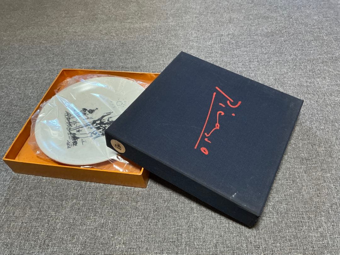 ピカソ絵皿 4枚 24cm、(バラ売り可)