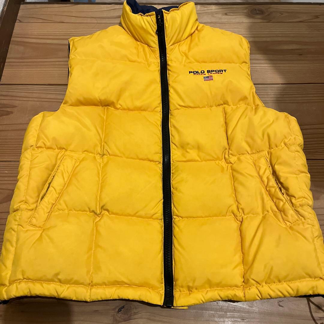 さわ様専用。ラルフローレンキッズPolo Sport ダウンベスト 黄色140