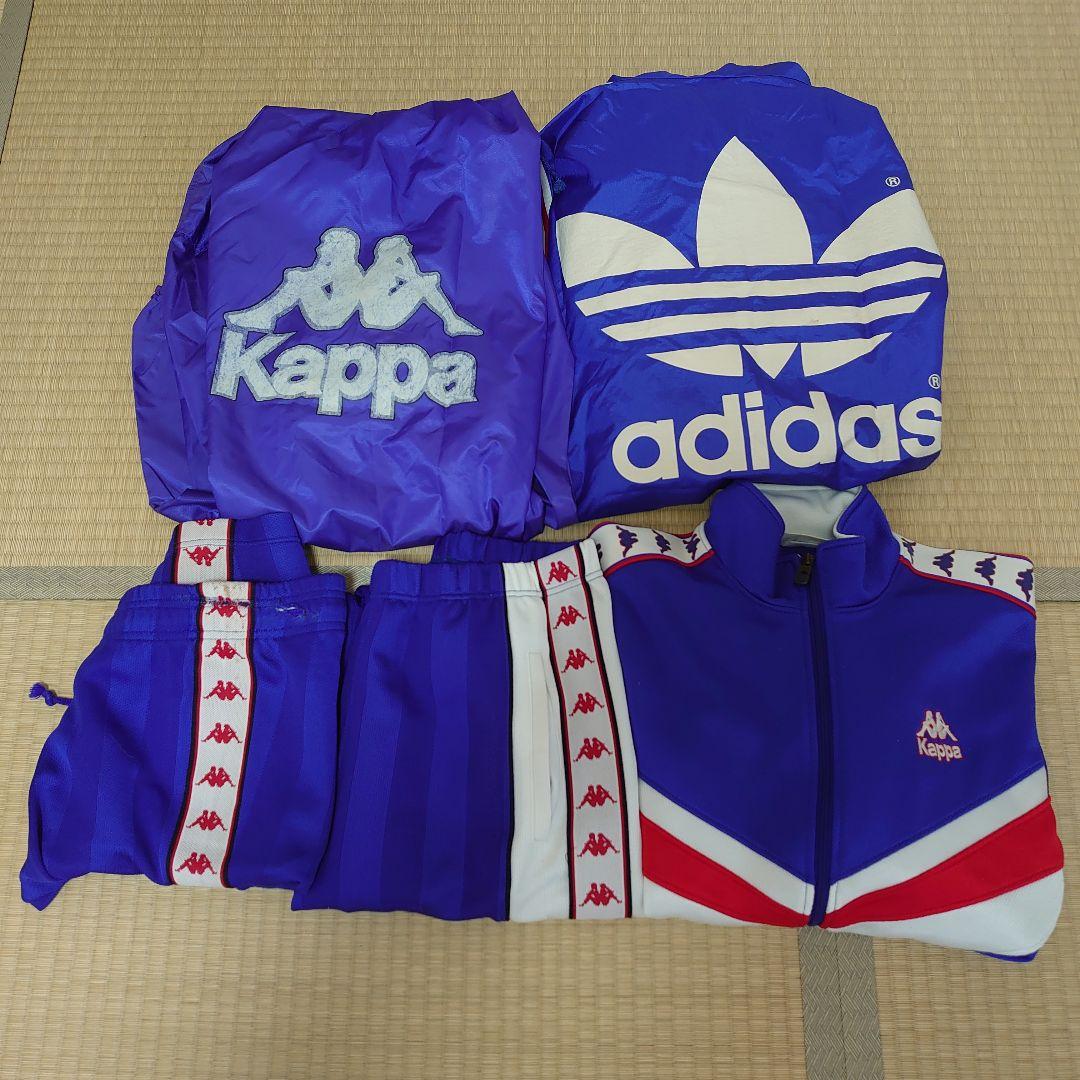 【5点セット】アディダス＆カッパ　サッカー　ジャージ　ハーフパンツ 1990年代