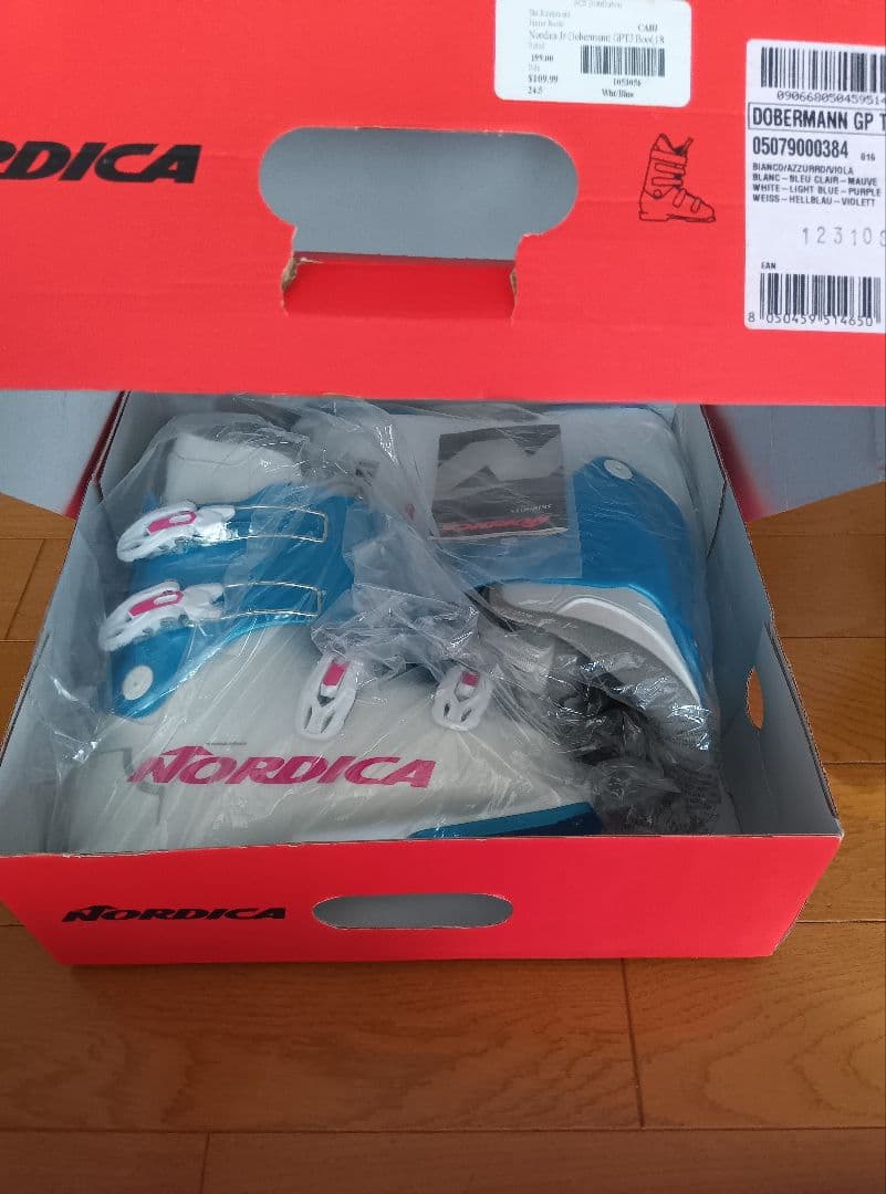 Nordica ノルディカ 女性用スキーブーツ　24.5cm 新品