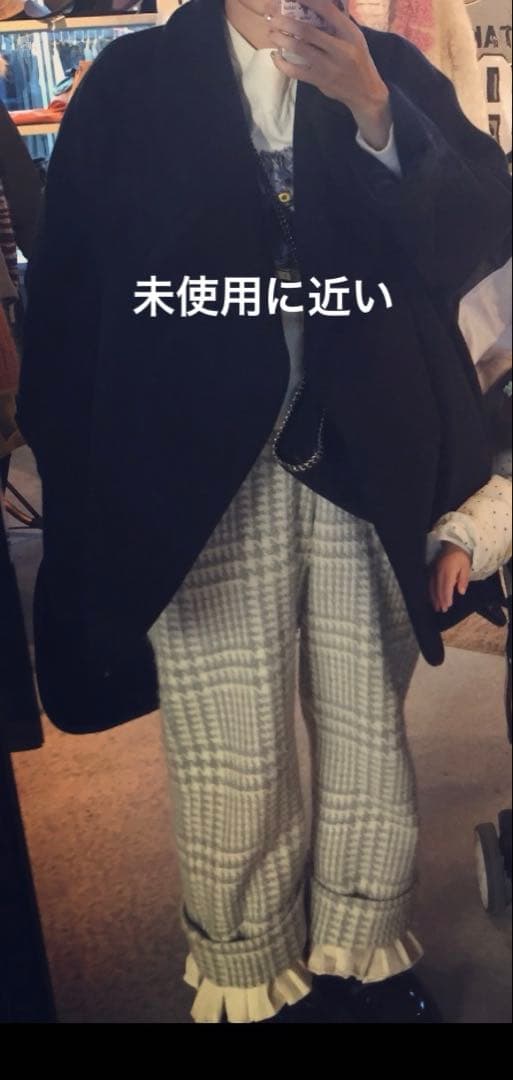 ほぼ未使用　enfold ライトモッサテントケープコート　2way