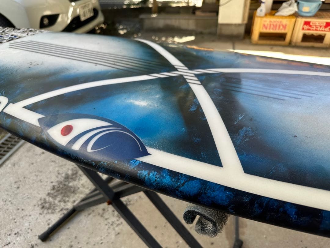 シャープアイサーフボードのディスコテックのEPSボードです。