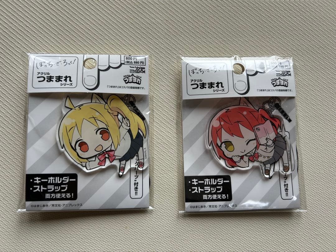 ぼっち・ざ・ろっく! 伊地知虹夏 喜多郁代 アクリルつままれ