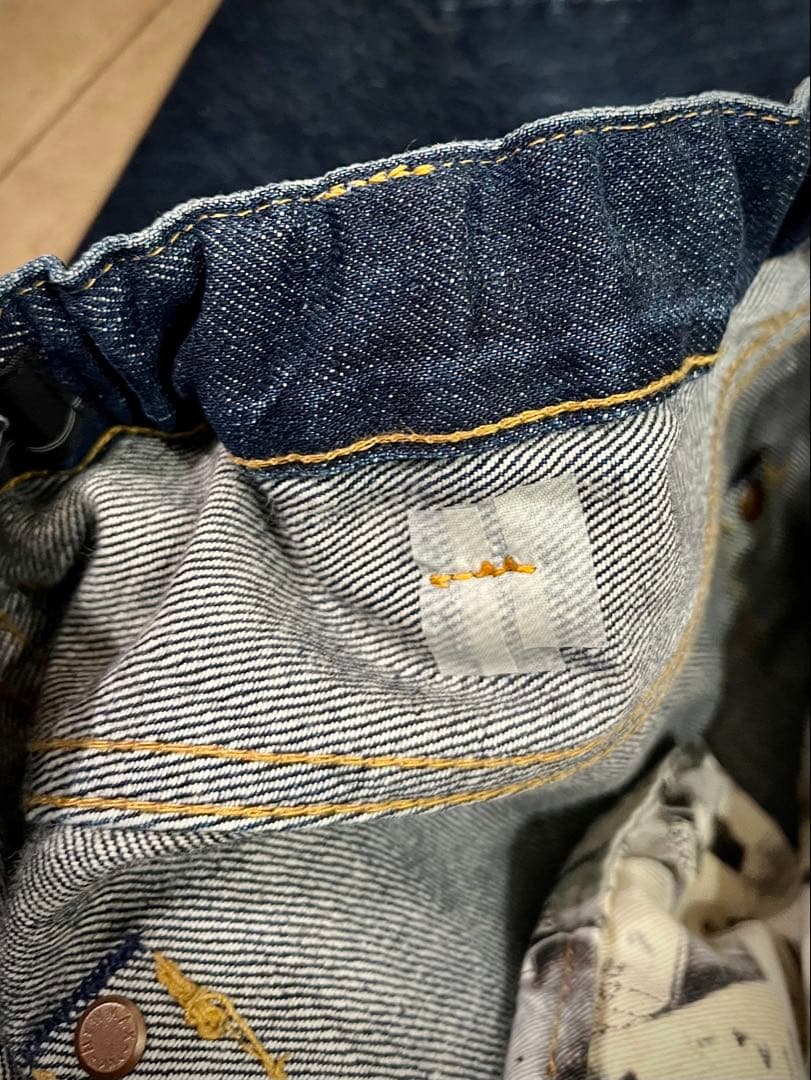 FAT エフエーティー デニム セルビッジ テーパード ジーンズ ヴィンテージ