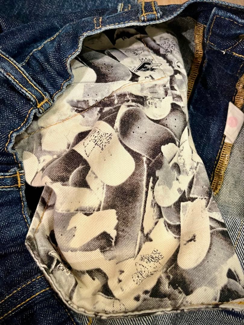 FAT エフエーティー デニム セルビッジ テーパード ジーンズ ヴィンテージ