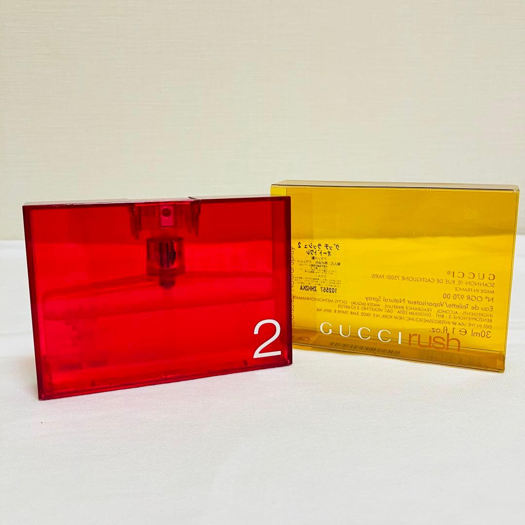 GUCCI グッチ ラッシュ2 30ml 残量7割程度 GUCCI グッチ ラッシュ2