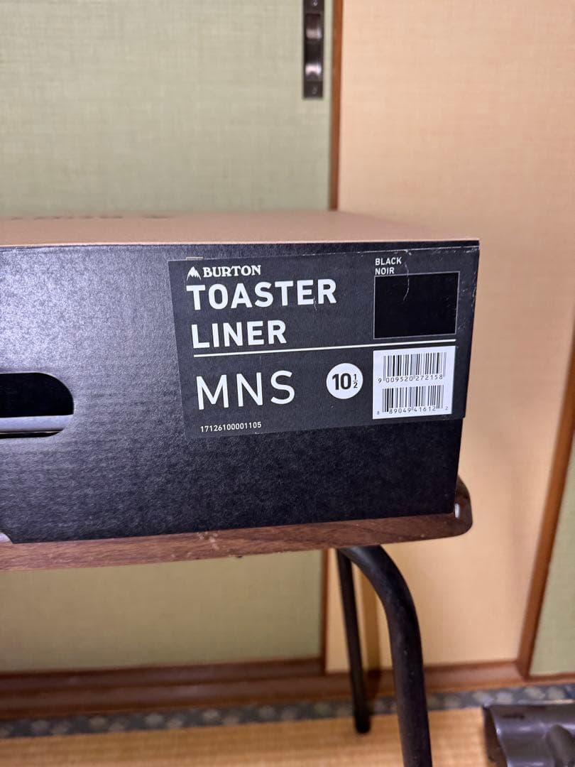 Burton TOASTER LINER メンズ 10.5ブラックブーツインナー
