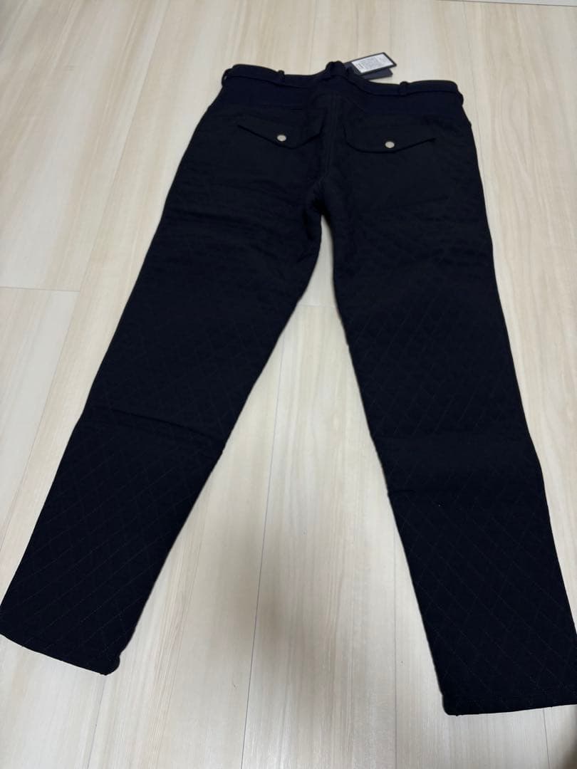 値下げ！ムータMUTA ゴルフパンツ♪ キルティングパンツ 新品タグ付き